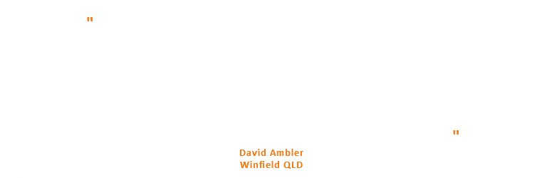 &nbsp;" Highly professional outfit. Our new home theatre system is awesome. Very happy with the advice given and the quality of the components. The complex installation went well with the team arriving at the early time advised and orking non-stop during the day. If you dislike high pressure sales types and prefer to rely on facts and practical demonstration then I recommend Tony and his staff without reservation. We have been in the district about 18 months and prefer to shop locally. Very happy to find this quality of service and competence in Bundaberg. " David Ambler Winfield QLD